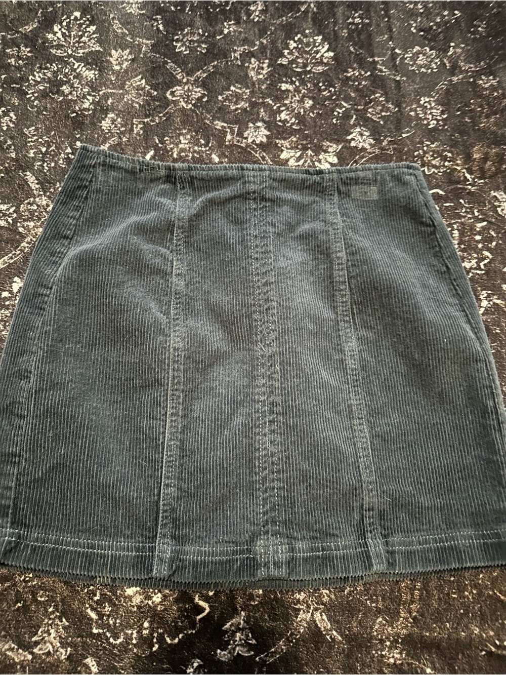 Women's Dark green Mini Skirt